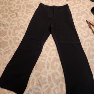 Theory Black Wide Leg Women's Pants